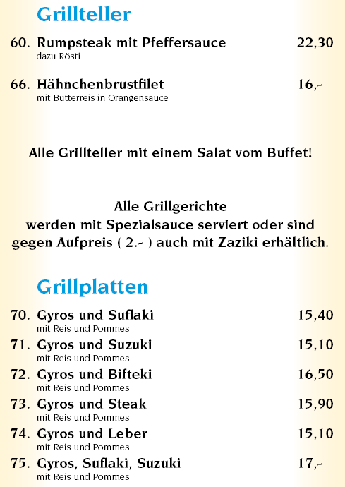 Menu Olympia - Griechisches Restaurant-7