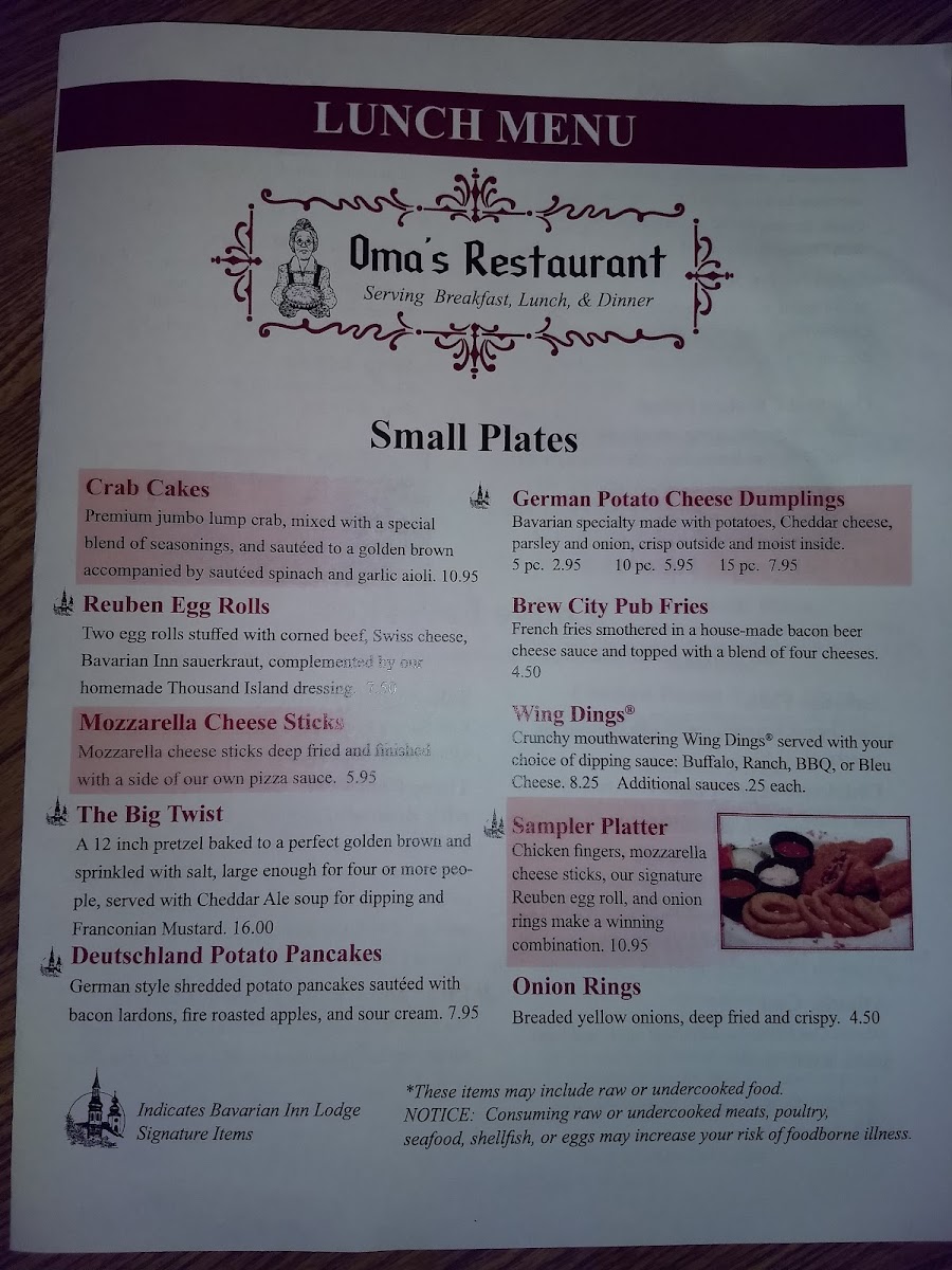 Menu Oma's Restaurant-9