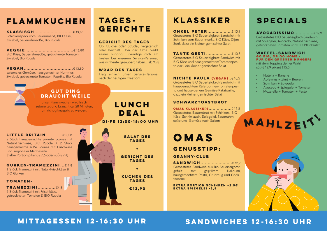 Menu Omas Teekanne Cafe - Brunch - Frühstück - Kuchen-5