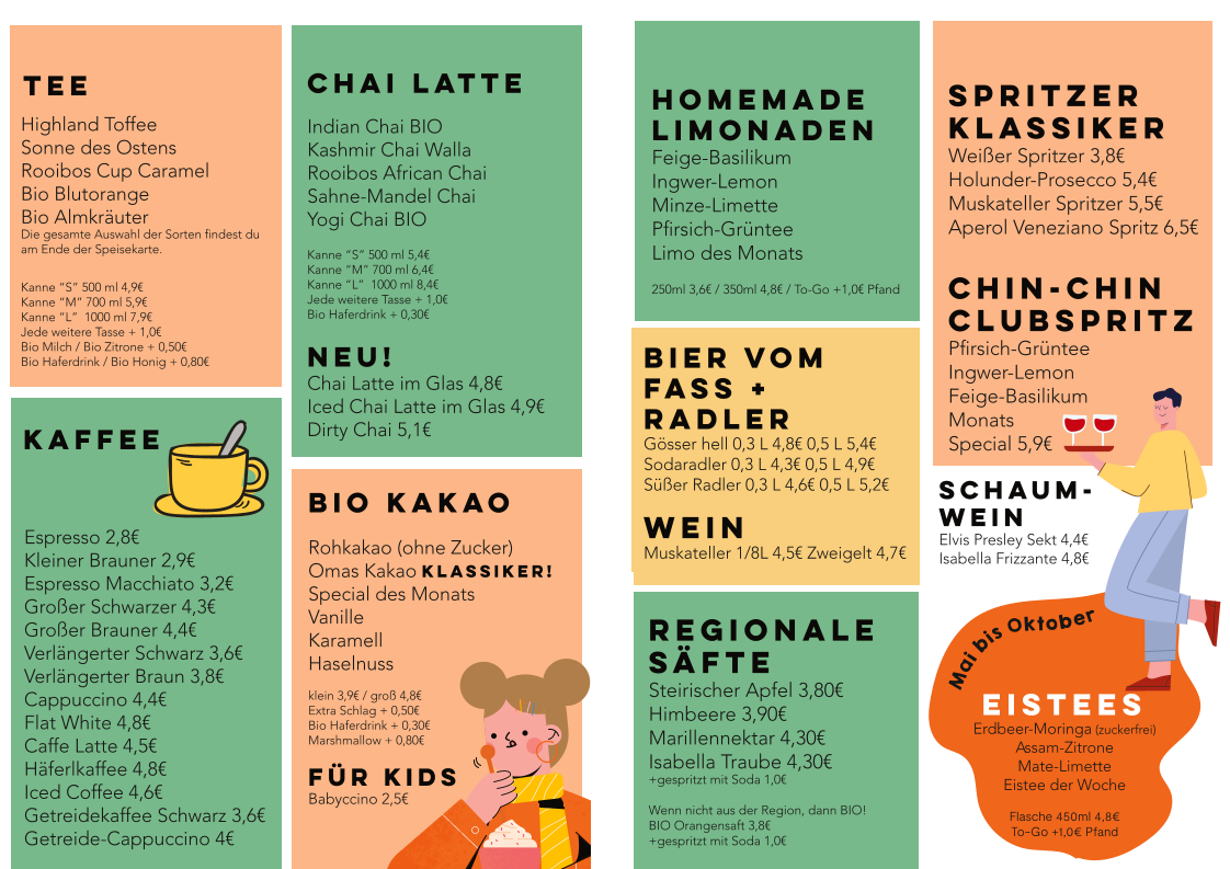 Menu Omas Teekanne Cafe - Brunch - Frühstück - Kuchen-7