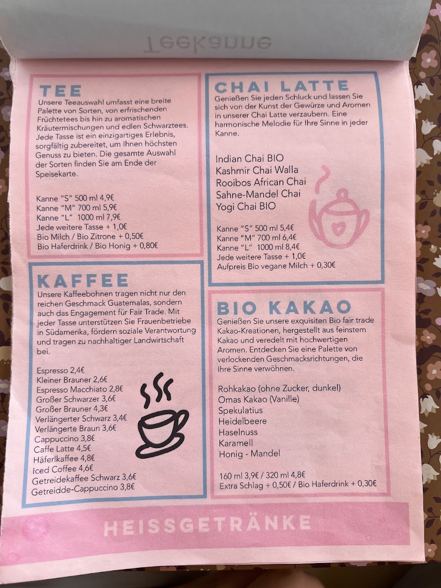 Menu Omas Teekanne Cafe - Brunch - Frühstück - Kuchen-9