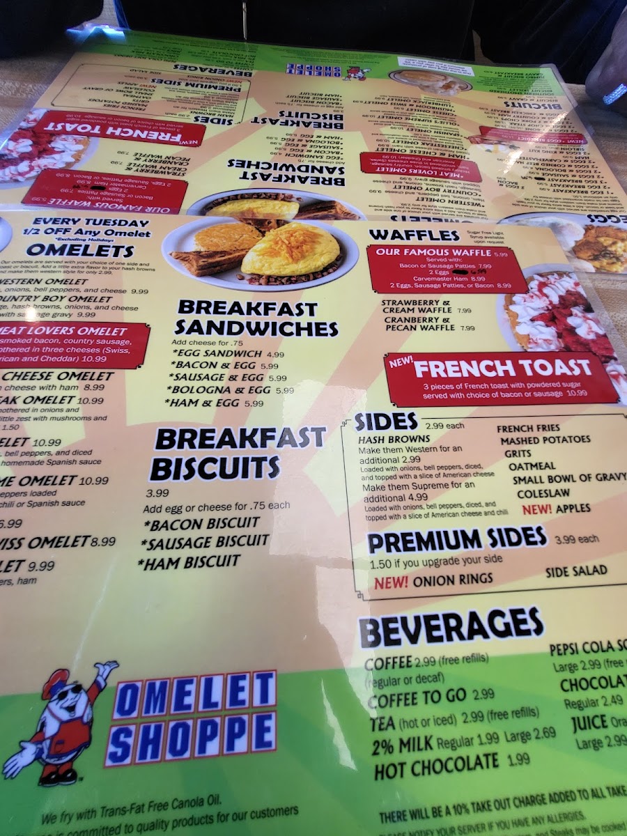 Menu Omelet Shoppe-7