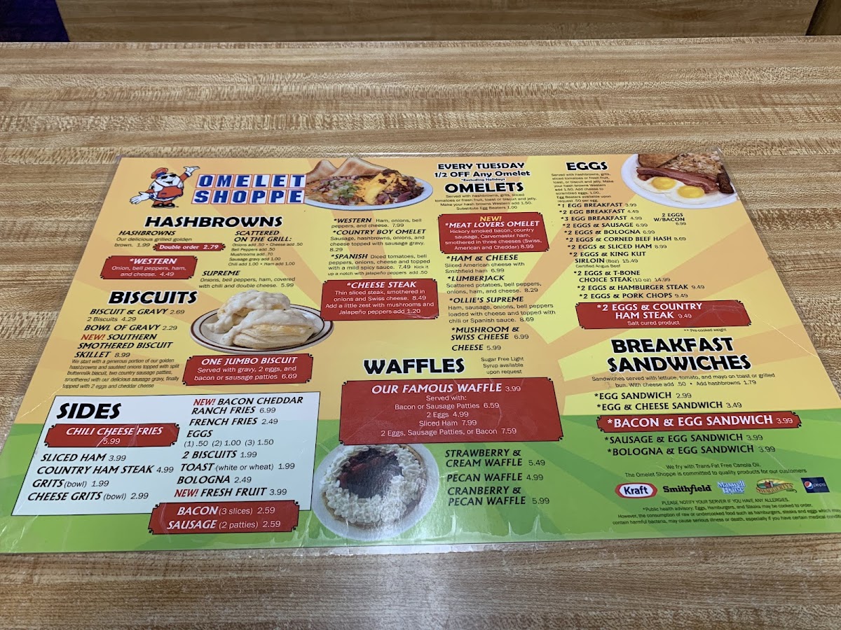 Menu Omelet Shoppe-8
