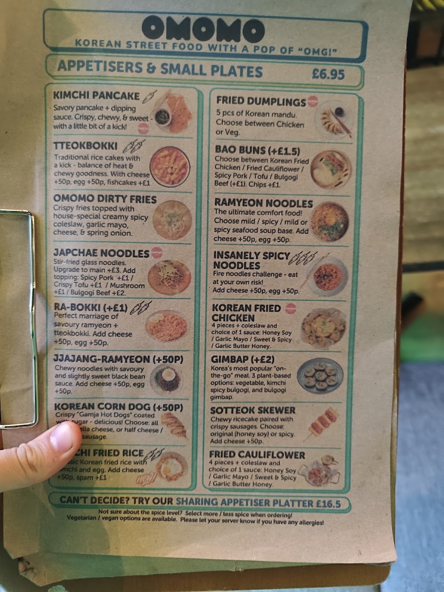 Menu Omomo Korean Street Food + Bubble Tea-5
