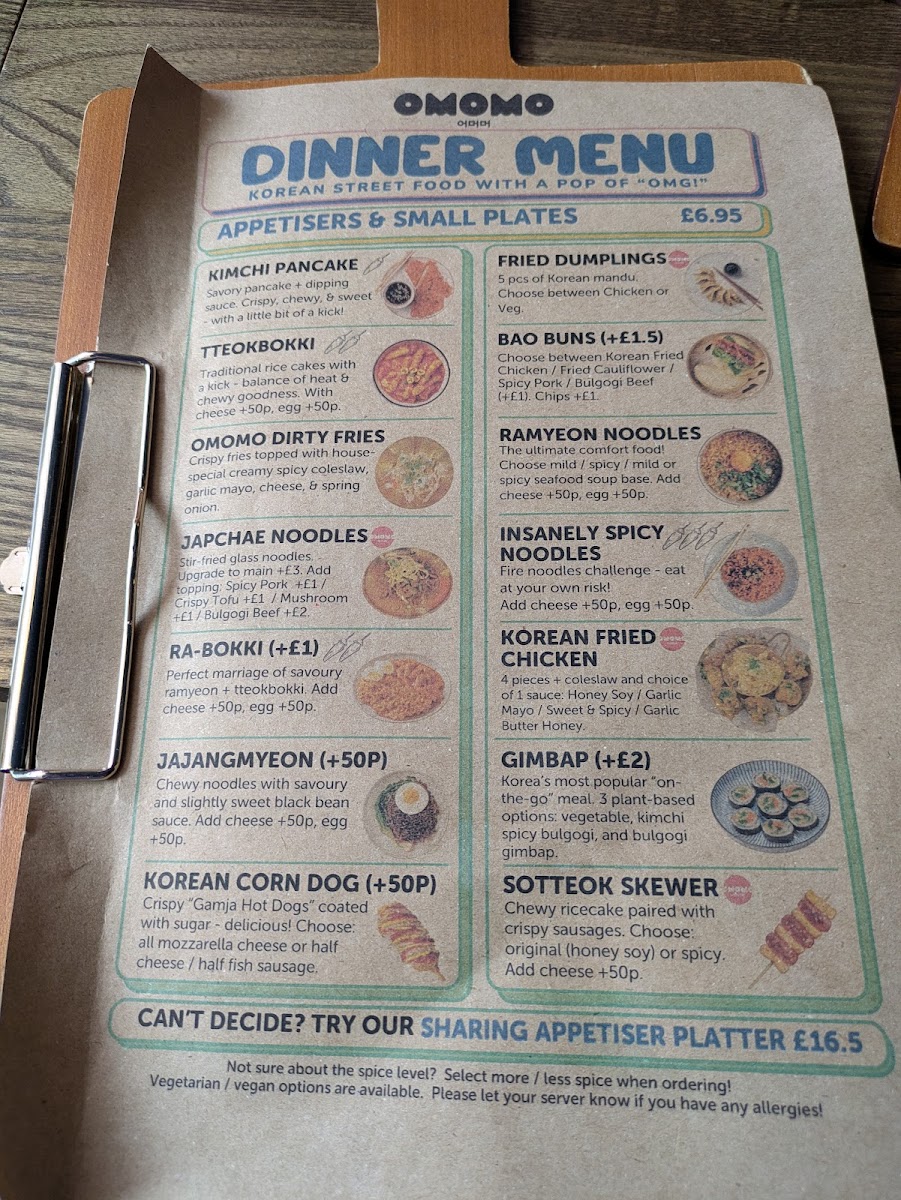 Menu Omomo Korean Street Food + Bubble Tea-7