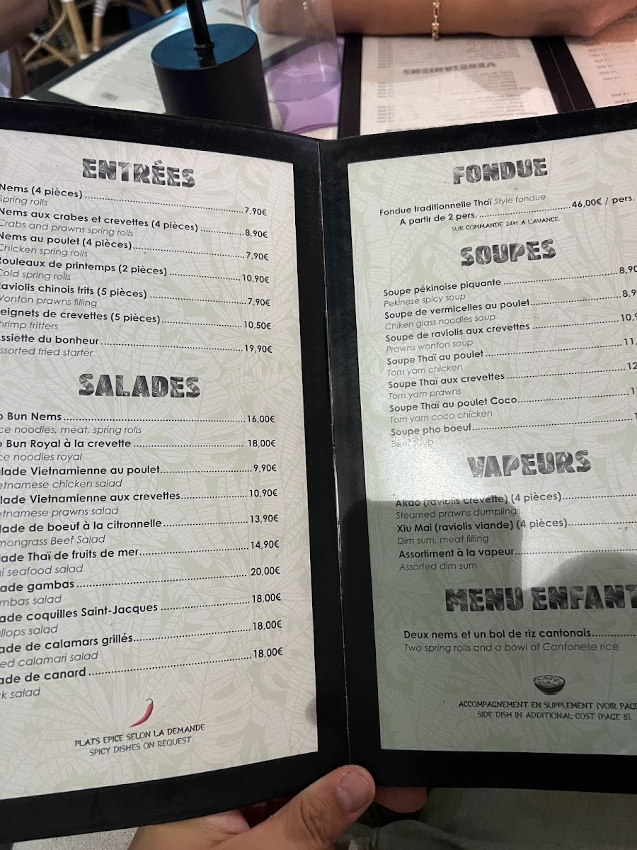Menu Omura-5