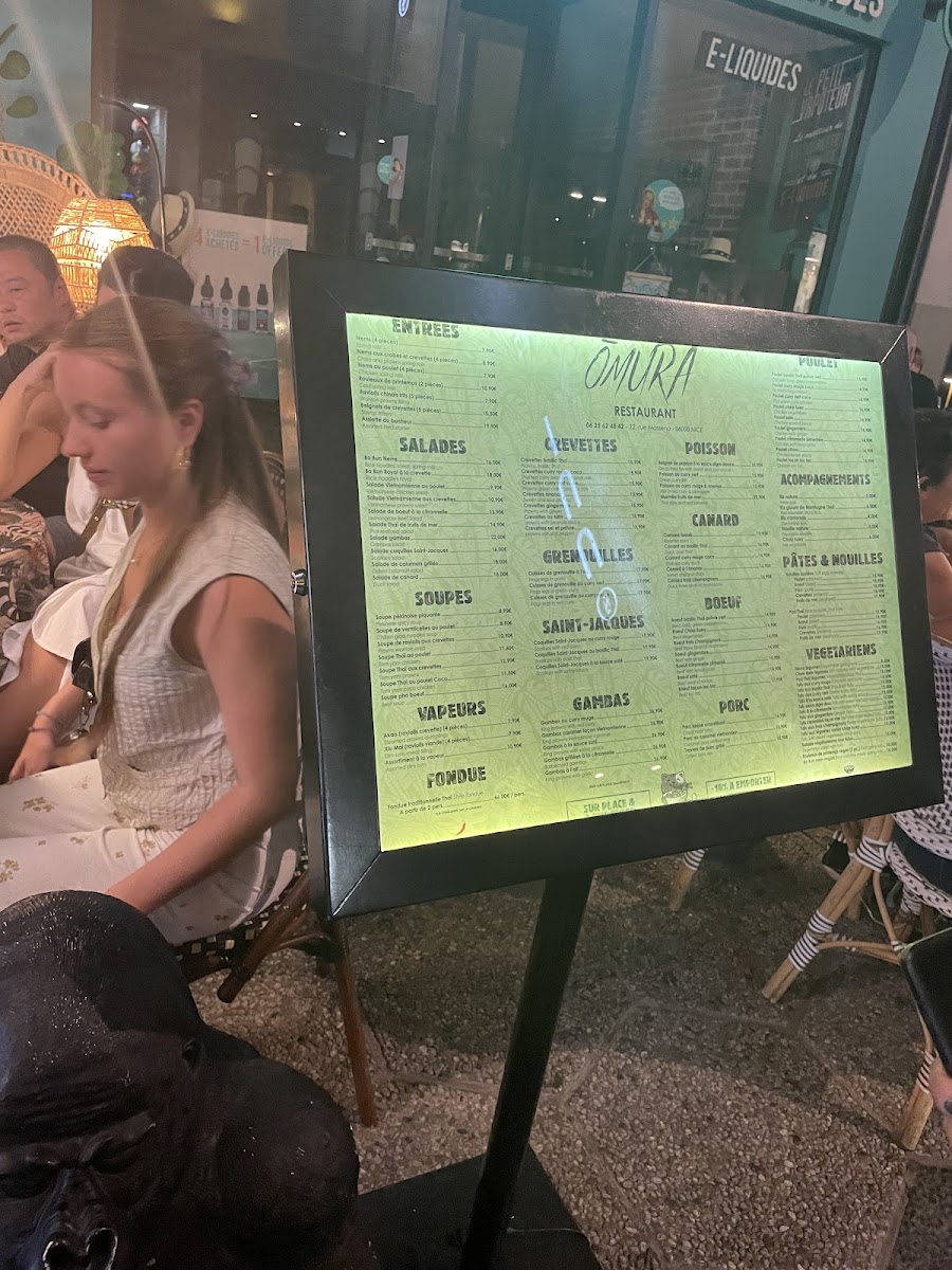 Menu Omura-6