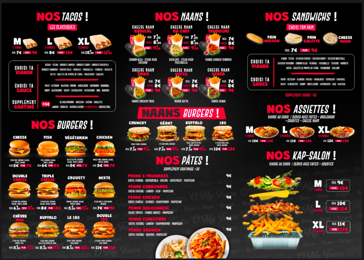 Menu O’My Tacos-2