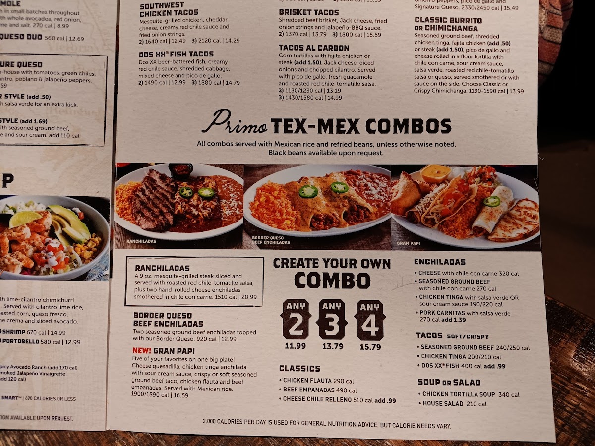 On The Border Mexican Grill & Cantina Menu-1