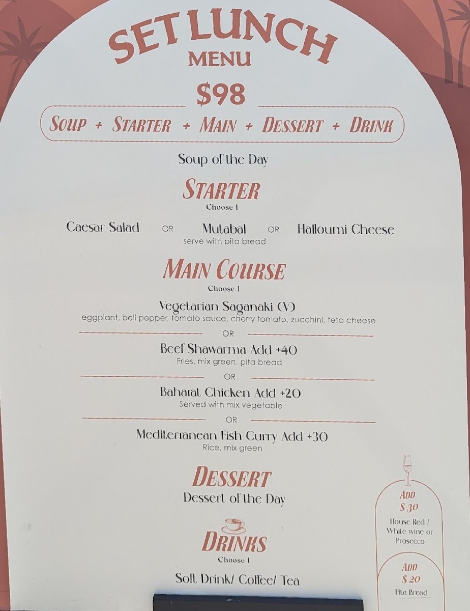 Menu Óna Mediterranean Restaurant & Bar-1