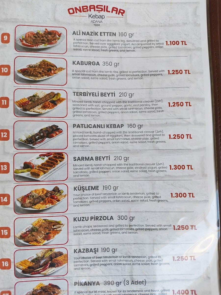 Menu Onbasilar Kebap-1