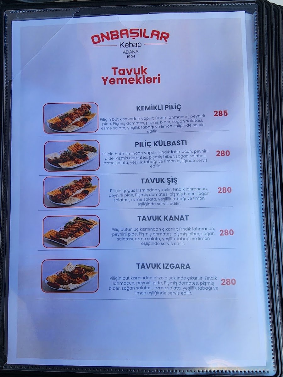 Menu Onbasilar Kebap-10