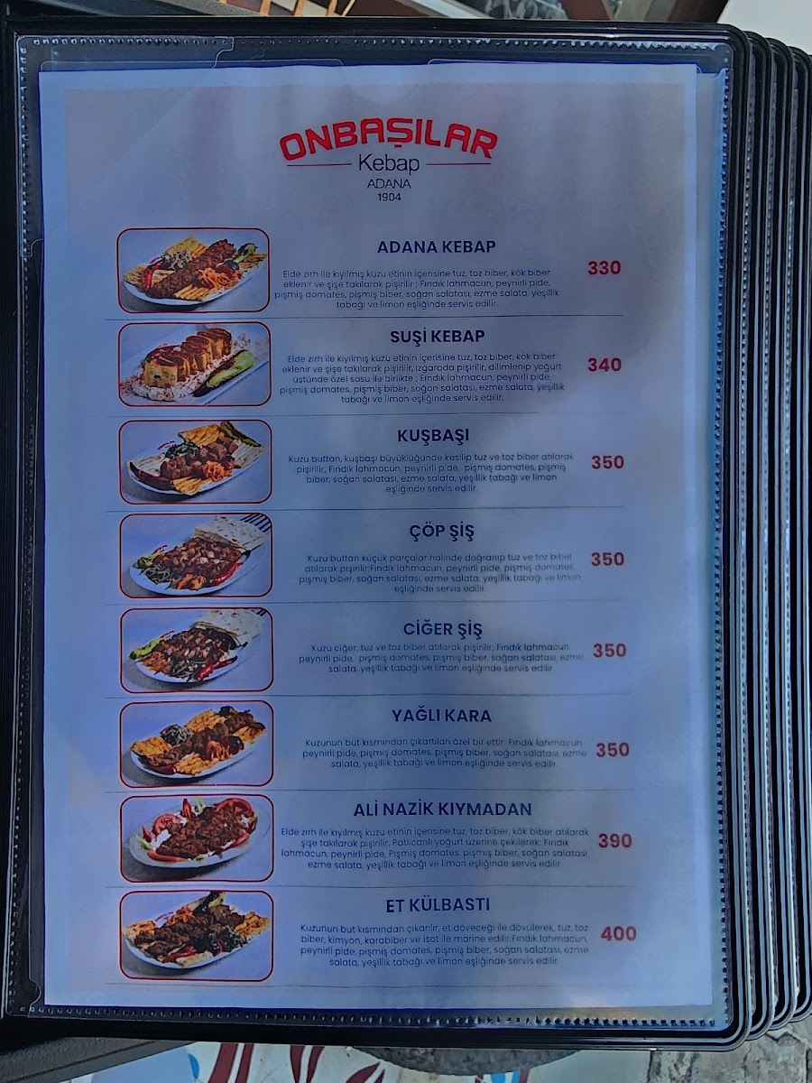 Menu Onbasilar Kebap-7