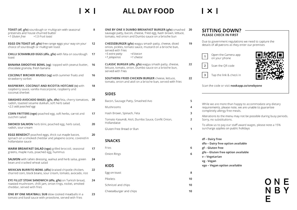 Menu One By One-4