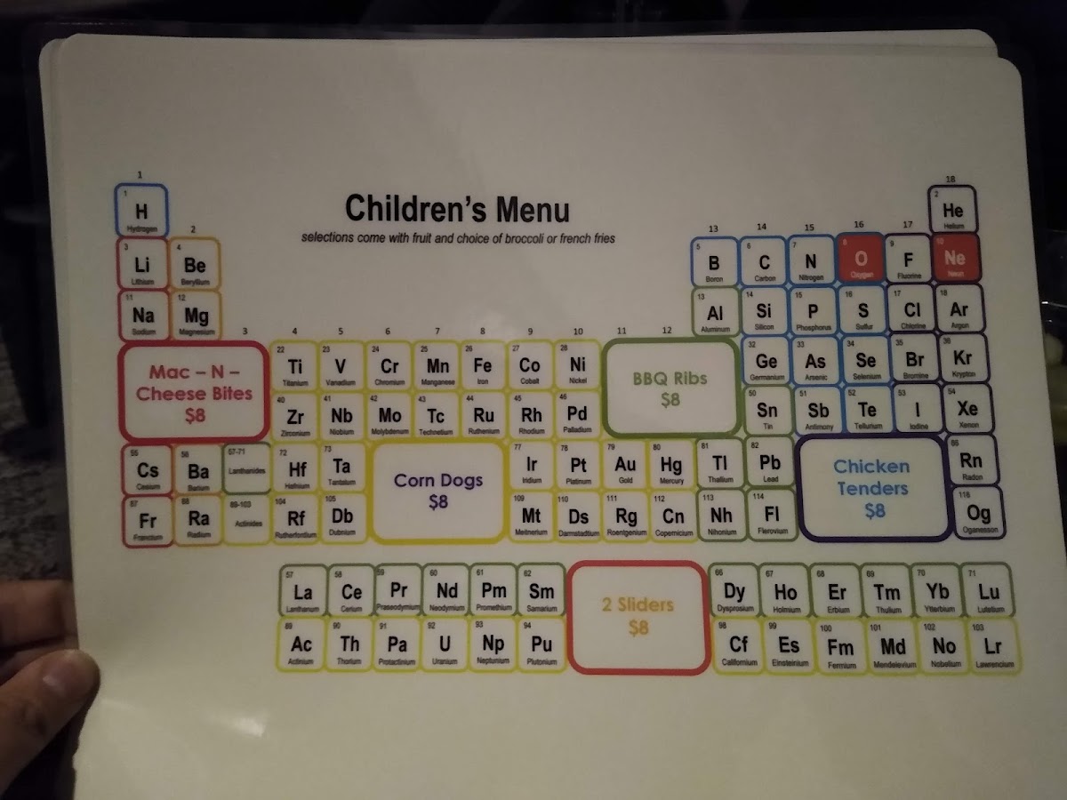 Menu One Eighteen-5