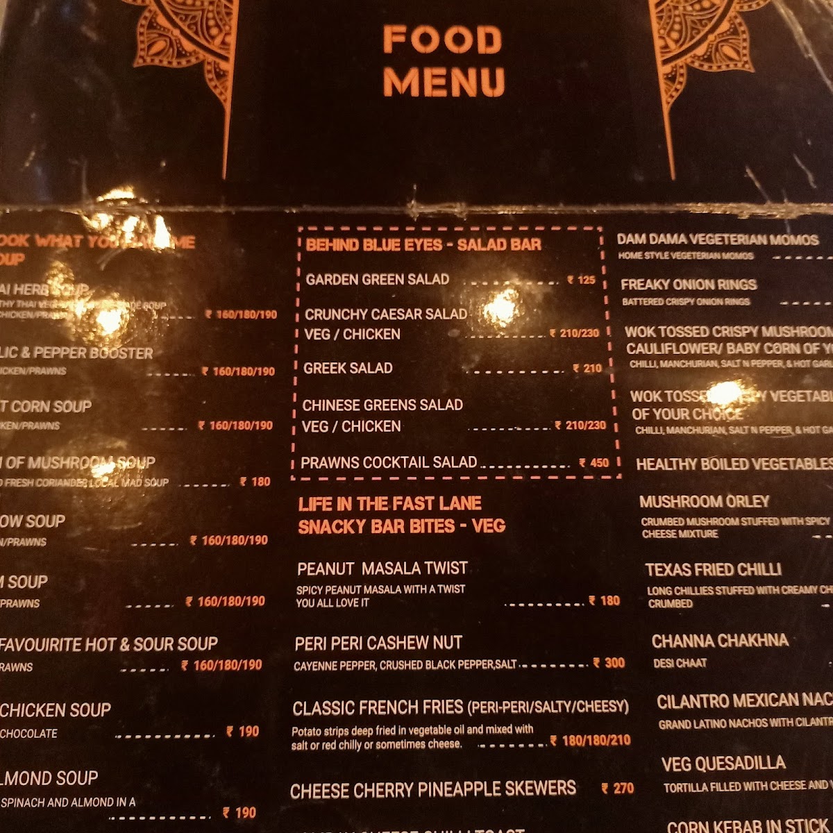 Menu One For The Road-5