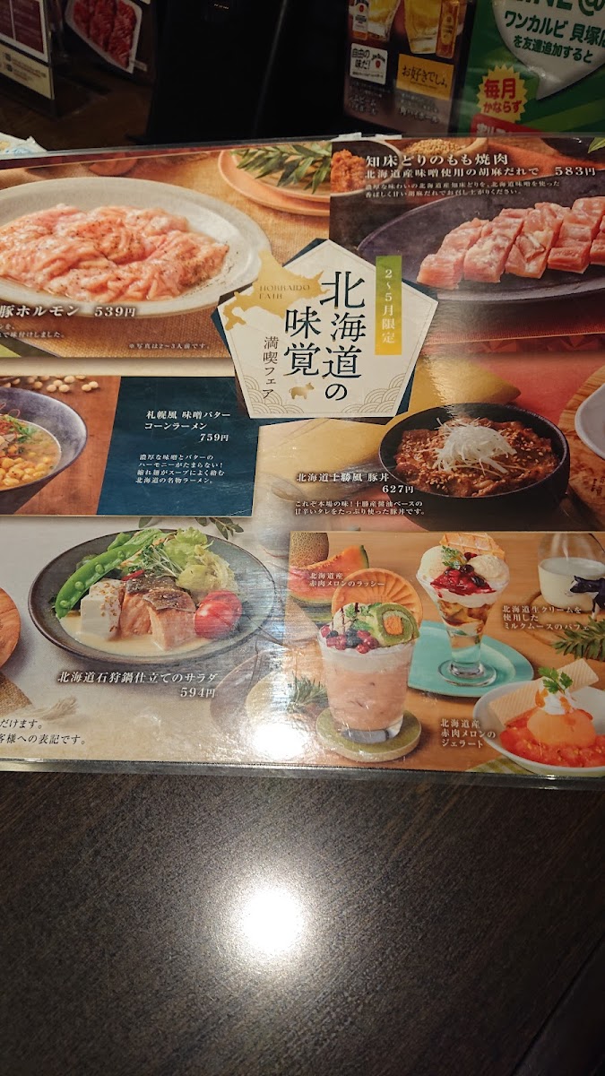 Menu One-Karubi Kaizuka-9