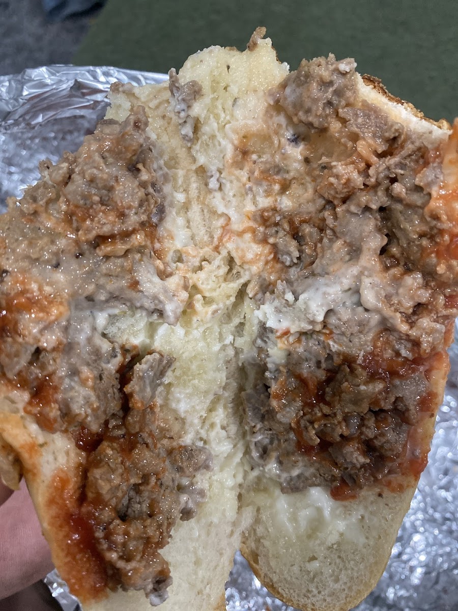 One Pound Cheese Steak-10