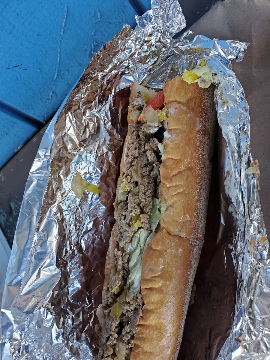 One Pound Cheese Steak-5