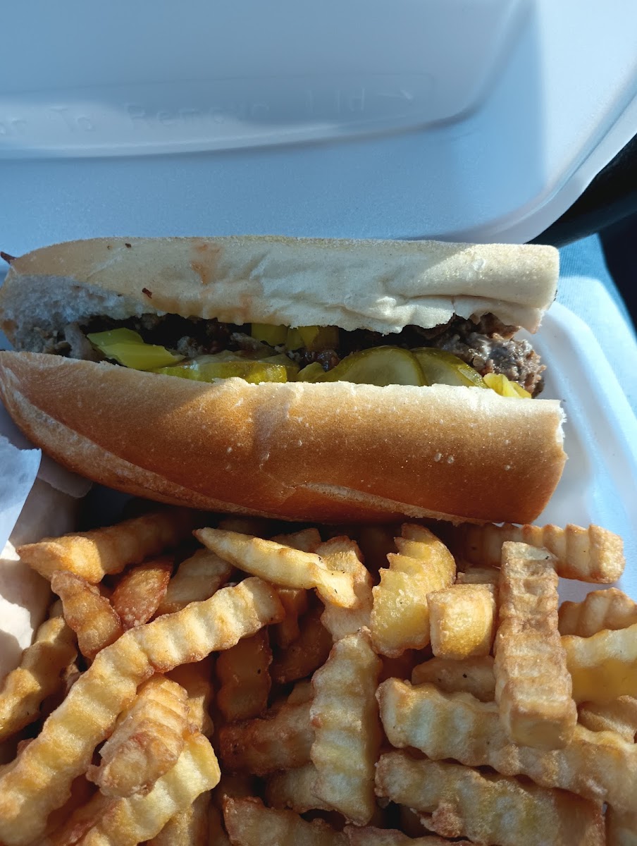 One Pound Cheese Steak-8