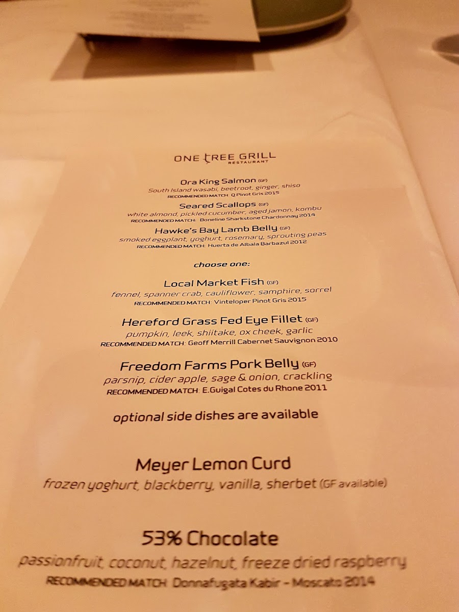 Menu One Tree Grill-10