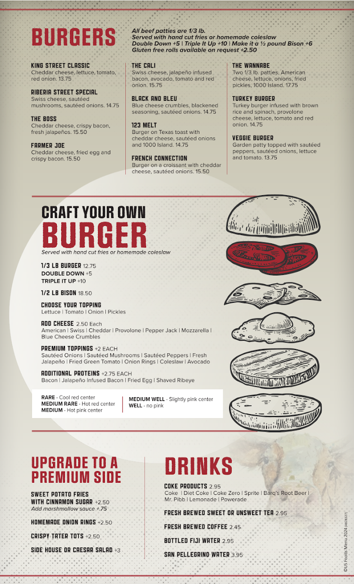 Menu One Twenty Three Burger House-2