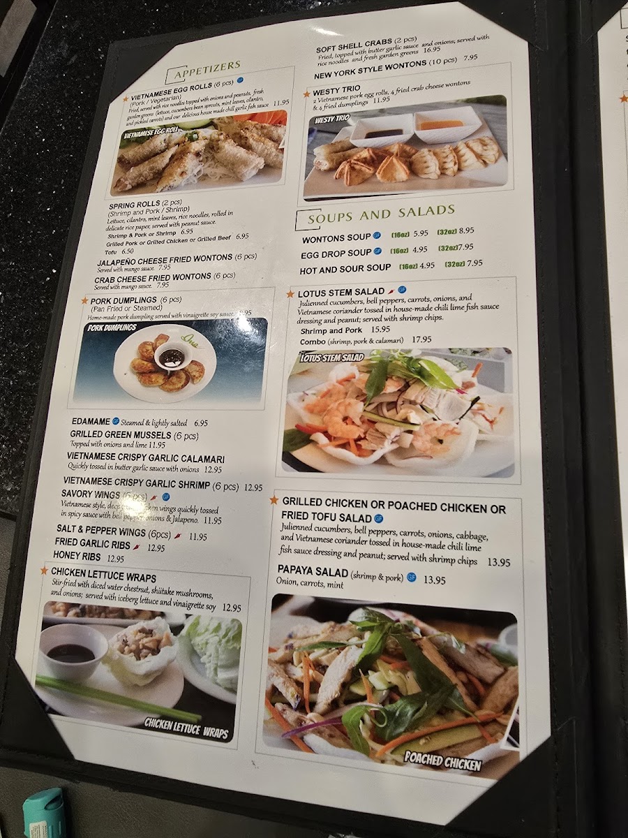 Menu One Vietnamese Restaurant-1