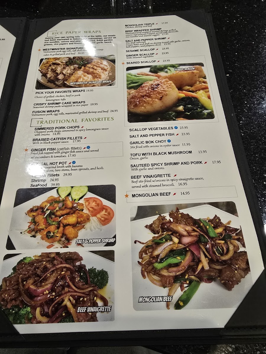 Menu One Vietnamese Restaurant-10