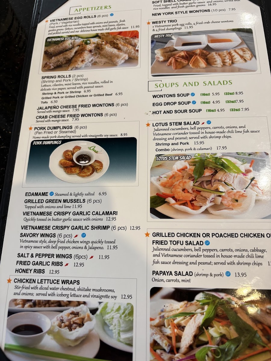 Menu One Vietnamese Restaurant-8