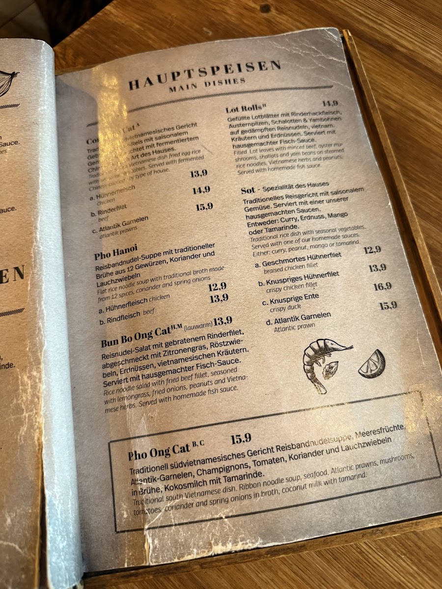 Menu Ong Cat-5