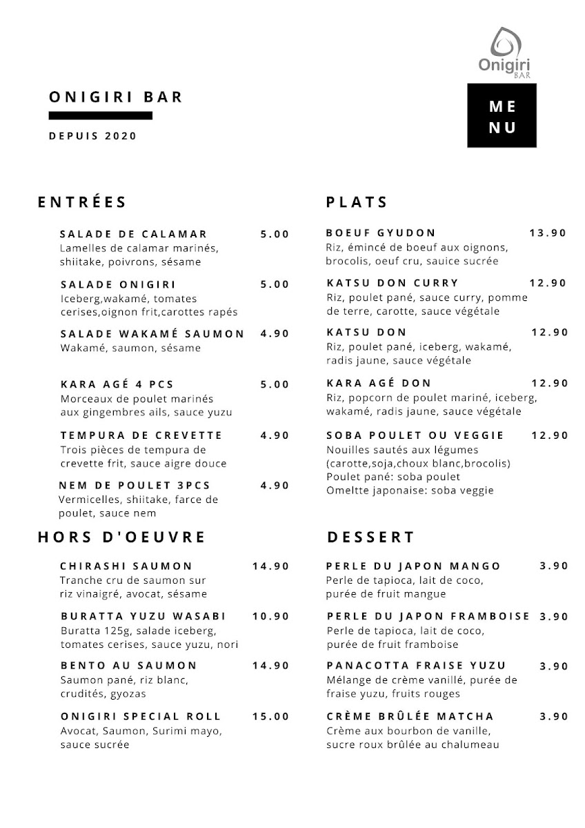 Menu Onigiri Bar-3