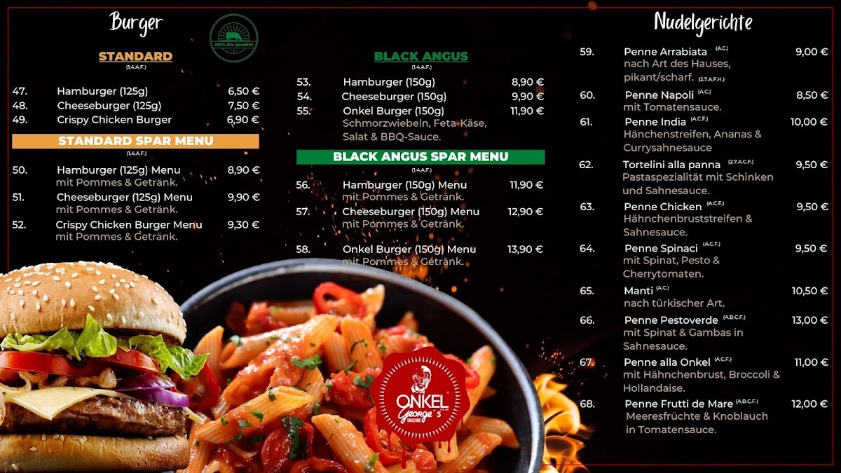 Menu Onkel Georges Grillstube-8