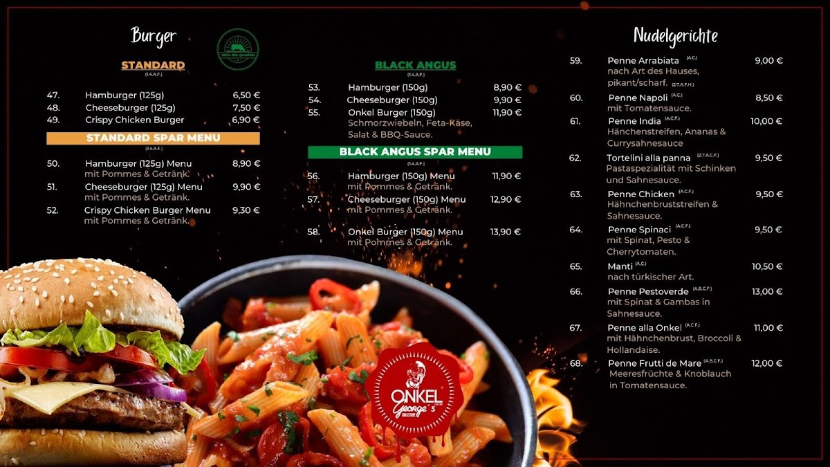 Menu Onkel Georges Grillstube-9