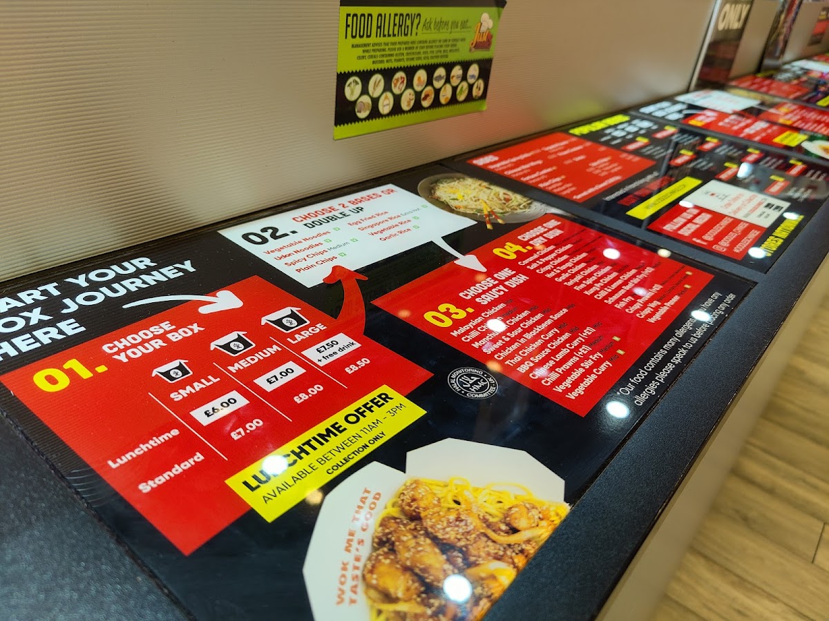 Menu Oodles Wok Ilford-7