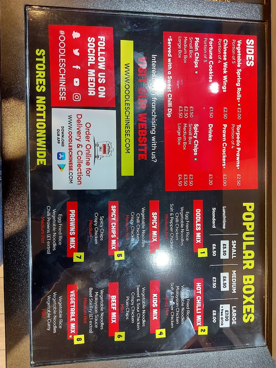 Menu Oodles Wok Ilford-9