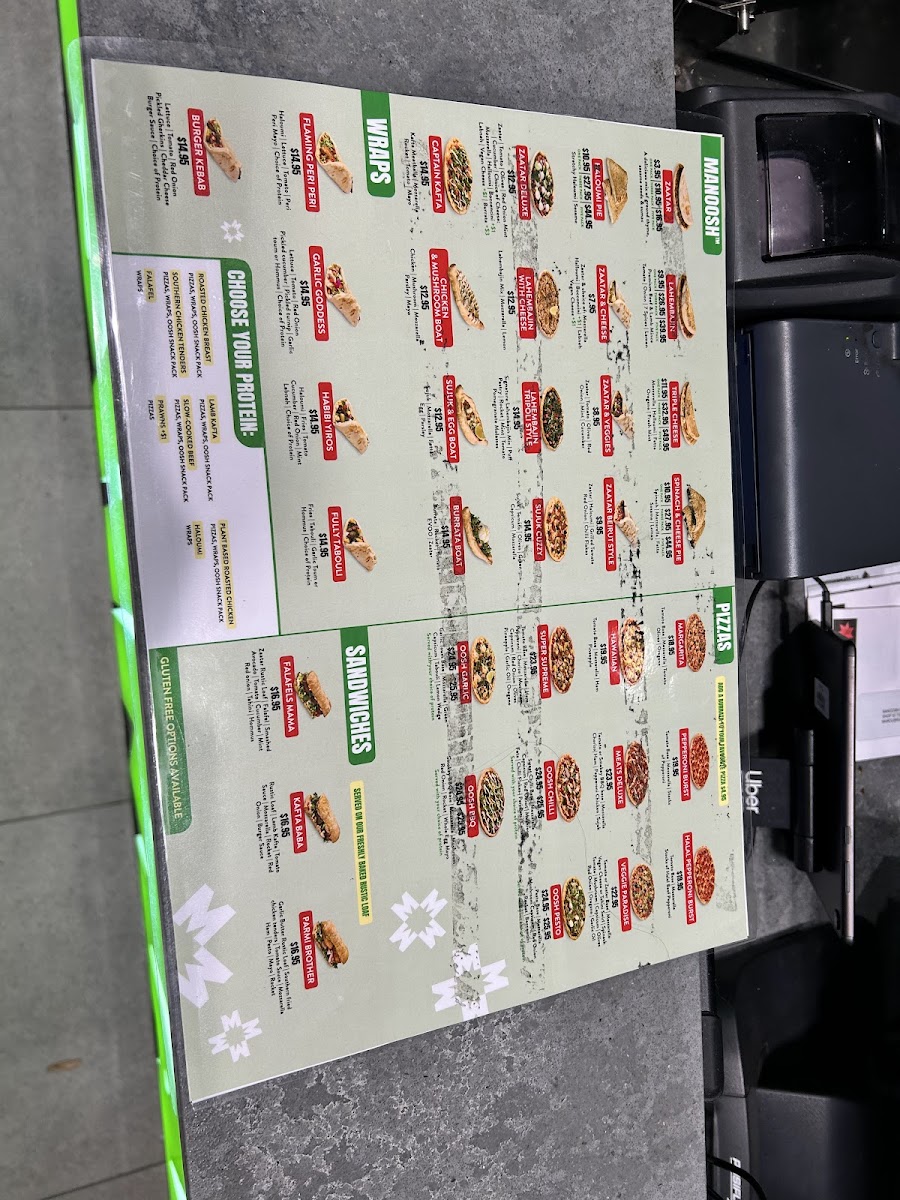 Menu Ooshman Maroubra-3