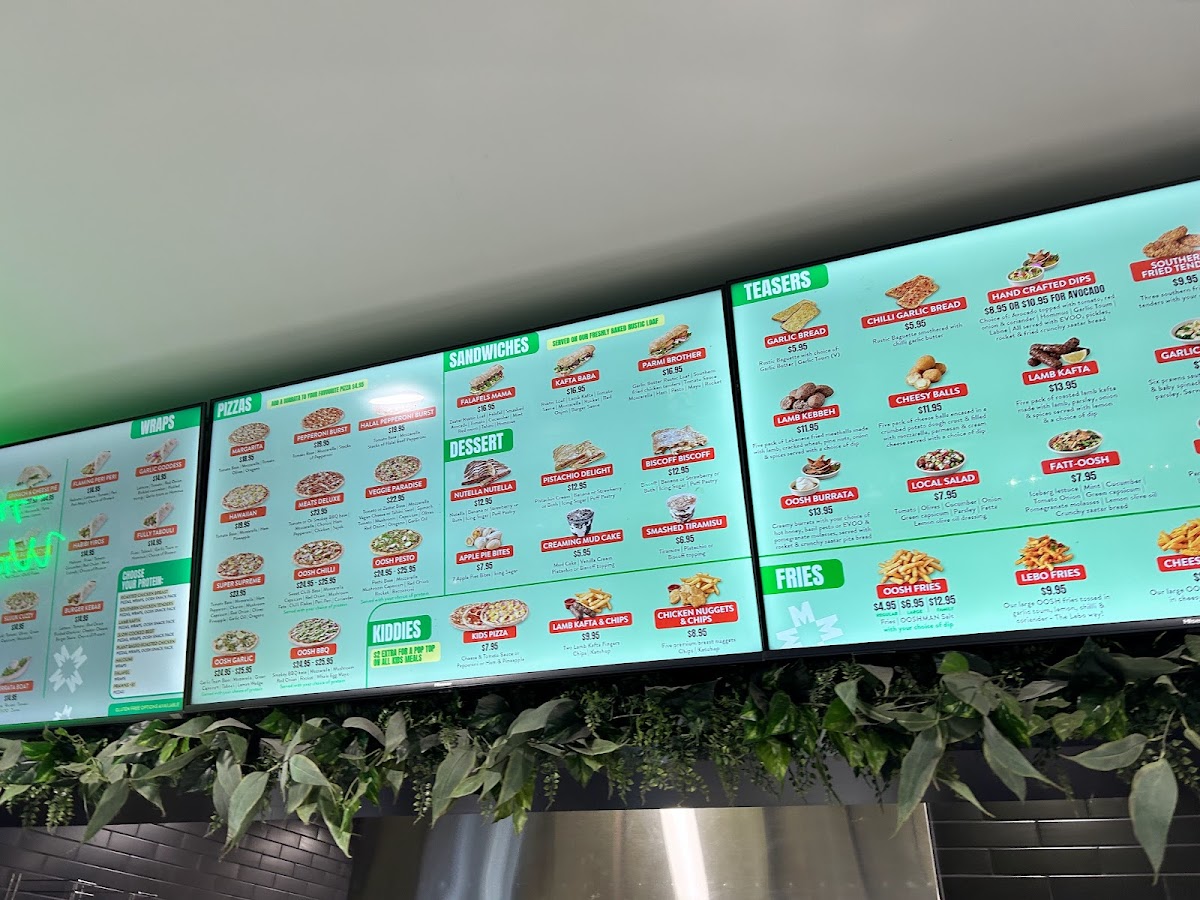 Menu Ooshman Maroubra-4