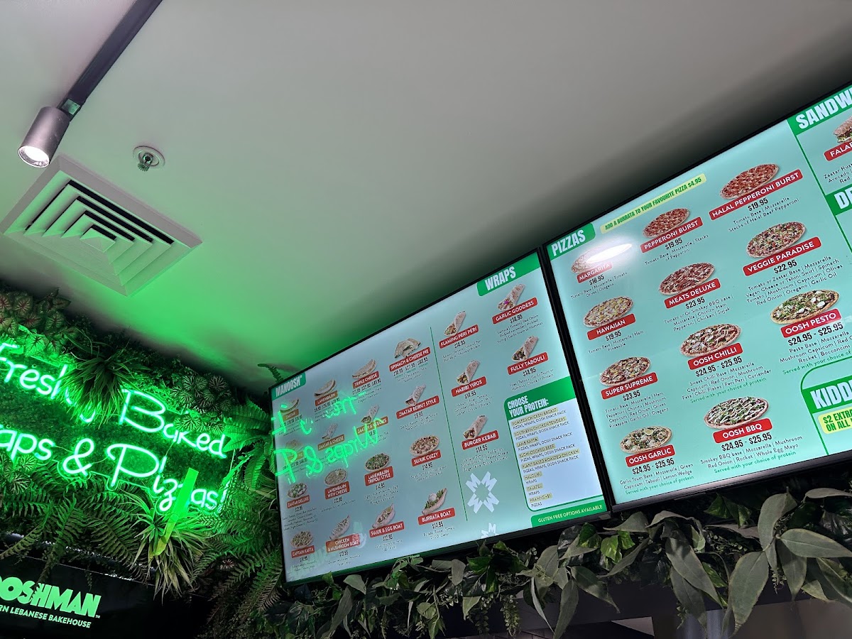 Menu Ooshman Maroubra-6