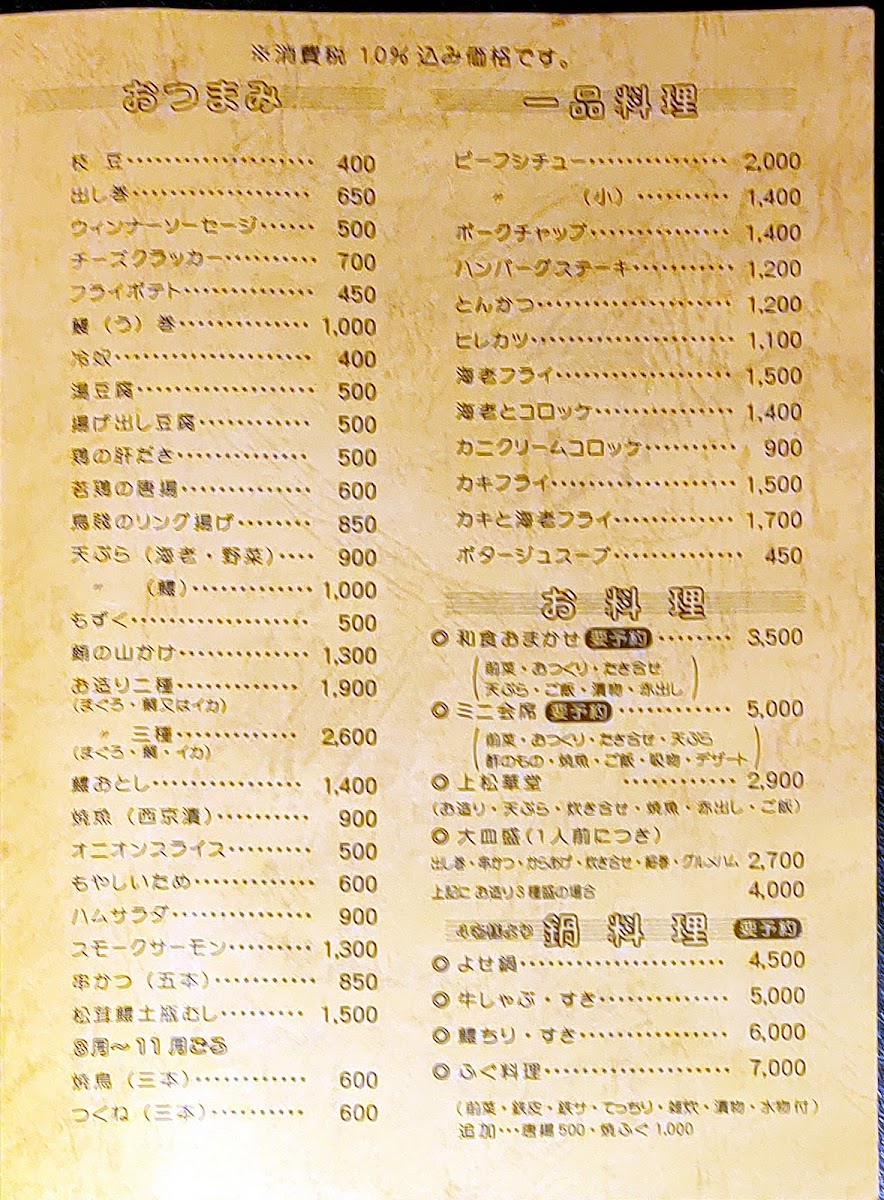Menu Ootaya Ebisugawa-2