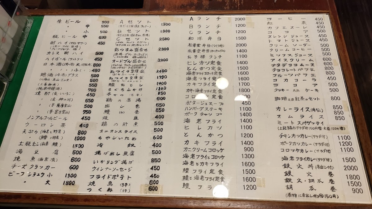 Menu Ootaya Ebisugawa-5