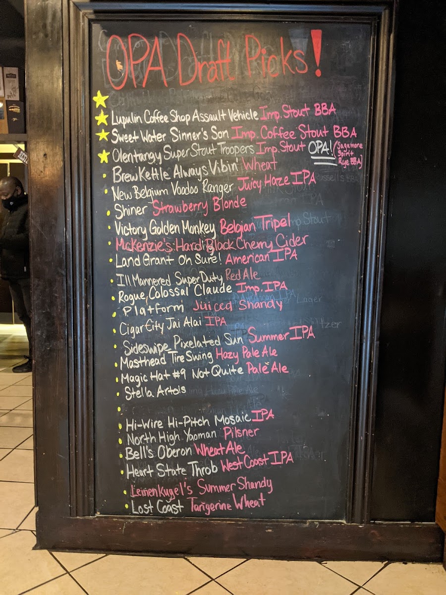 Menu Opa Grill & Tavern-2