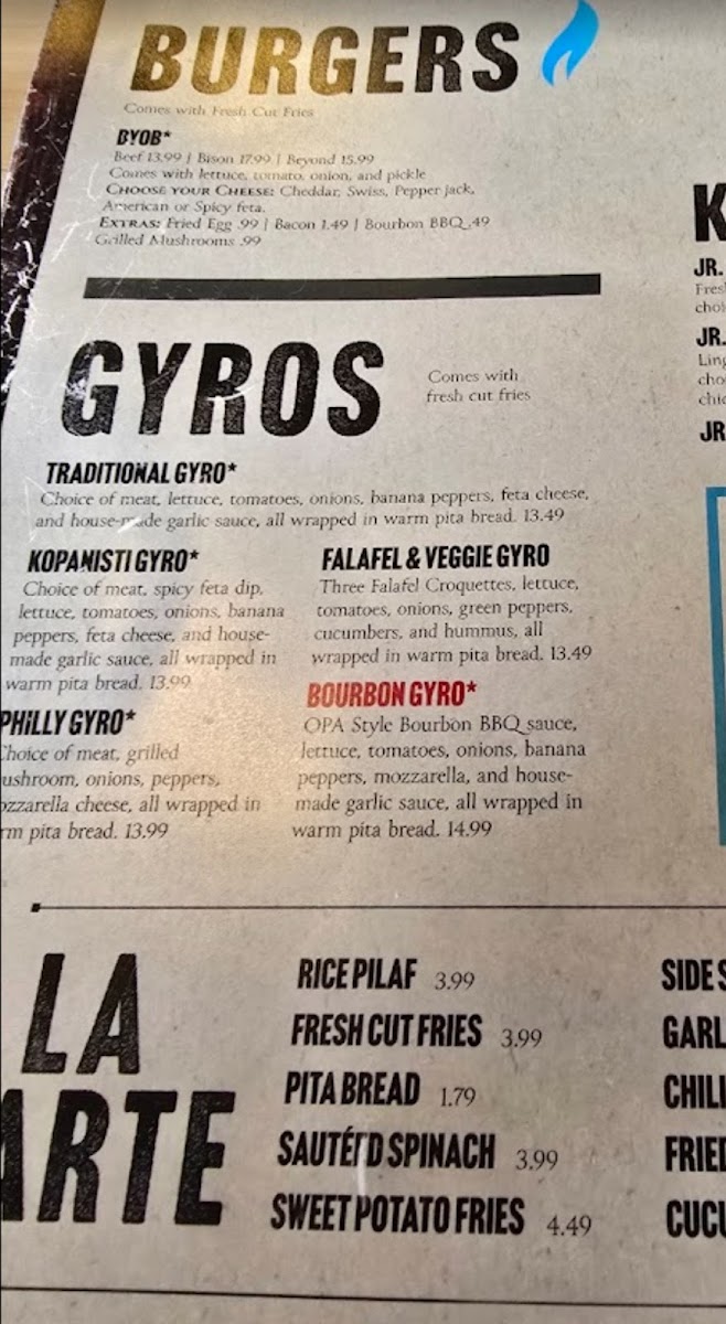 Menu Opa Grill & Tavern-3