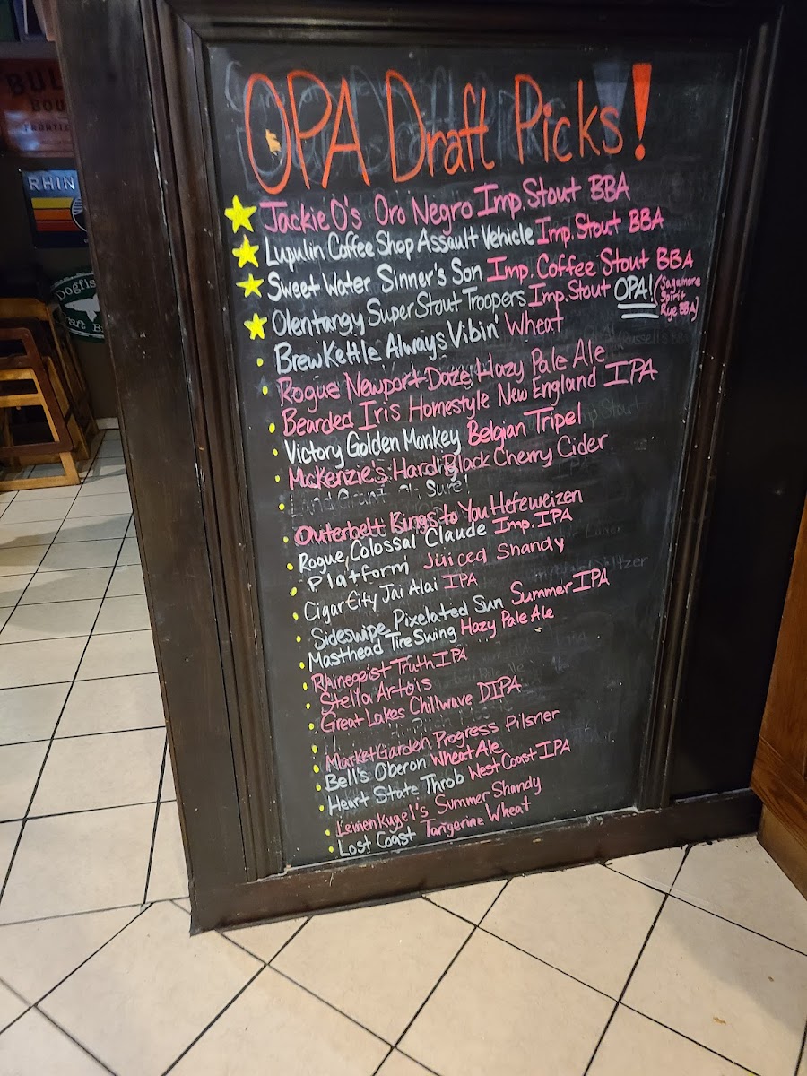 Menu Opa Grill & Tavern-5