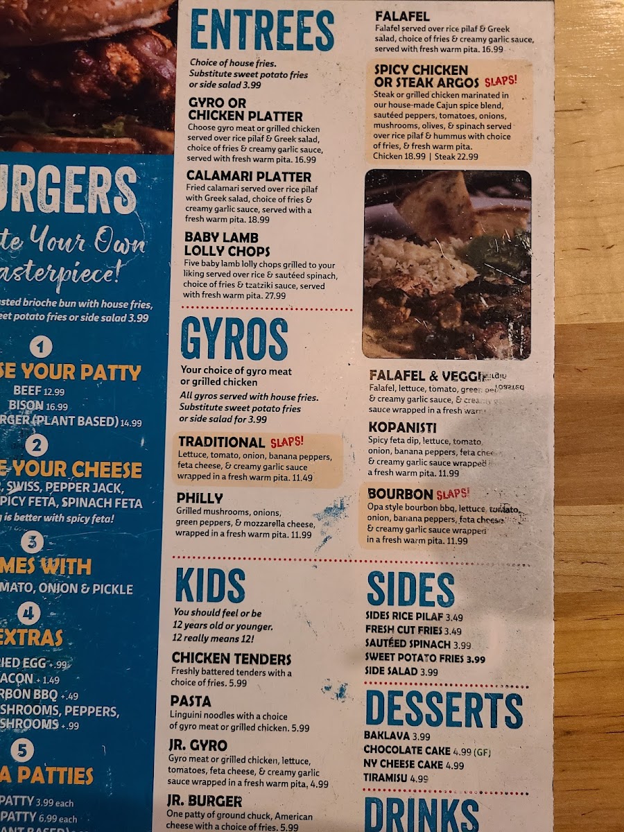 Menu Opa Grill & Tavern-7