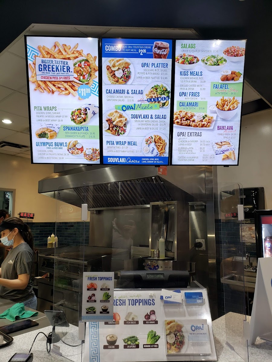 Menu Opa! Of Greece Marda Loop-2