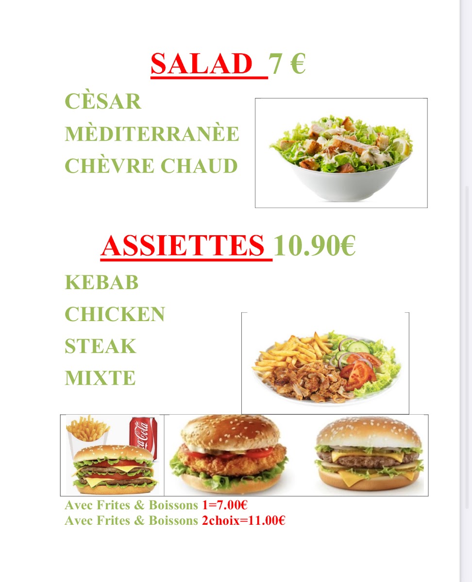 Menu O’Panama, Restaurant, Kebab, Tacos, Kebab Périgueux-7