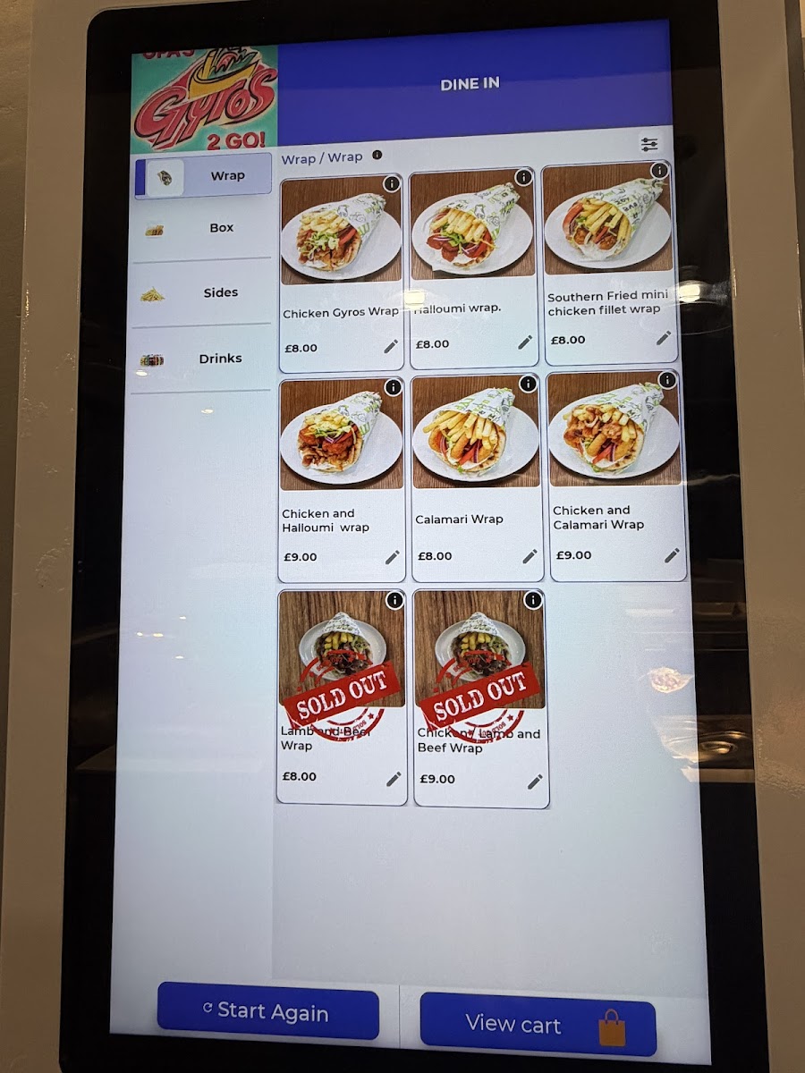 Menu Opa's Gyros 2 Go!-1