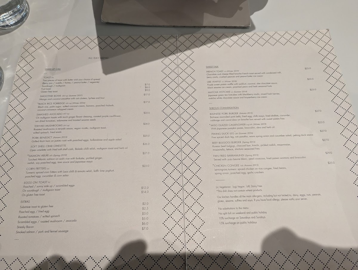 Menu Operator25-8