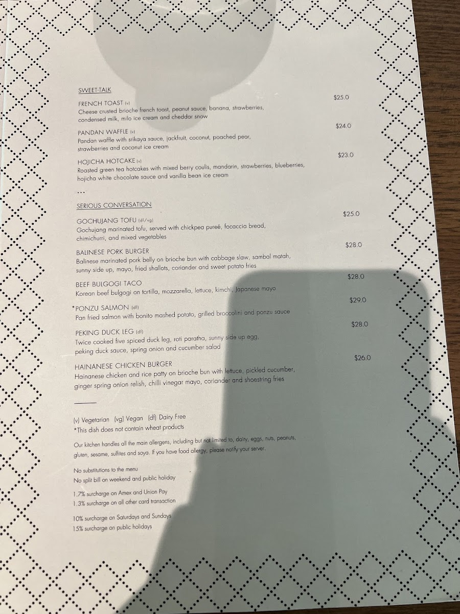 Menu Operator25-9