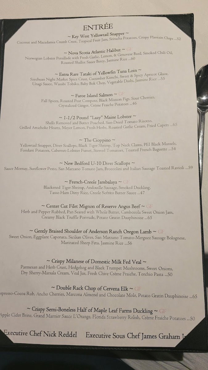 Menu Ophelia's On The Bay-9